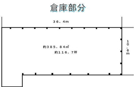 高槻市道鵜町6-855 道鵜町貸倉庫の画像