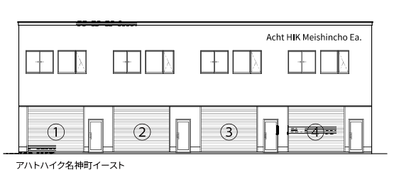 尼崎市名神町1-14-23 アハトハイク名神町イーストの画像