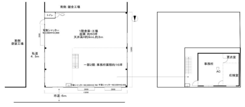 大阪市平野区加美北5-5-30 衣摺加美北貸倉庫の画像
